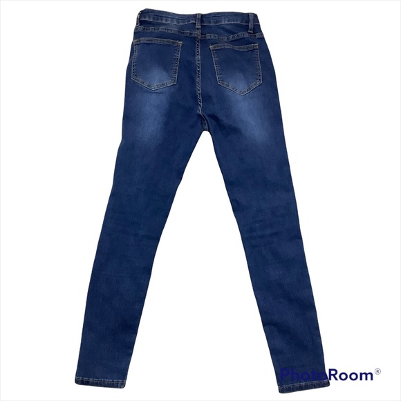 Shein Womens Size M (26x26) High Waisted Distressed Mom Jeans - Picture 2 of 8